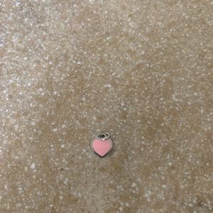 Pink heart pendant